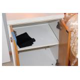 Burl Bed & Bedside Cabinets Set