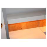 Burl Bed & Bedside Cabinets Set