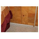 Burl Bed & Bedside Cabinets Set