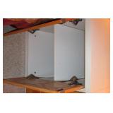 Burl Bed & Bedside Cabinets Set