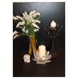Crystal & Floral Decor