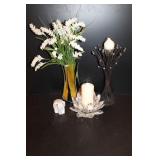 Crystal & Floral Decor