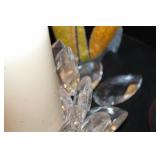 Crystal & Floral Decor