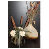 Cattail & Floral Decor
