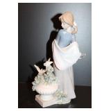 Lladro "In the Garden" Porcelain Figure