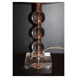Glass Table Lamp