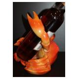 Crab Wine Bottle Holder
