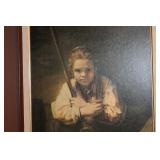 Rembrandt Van Rijn "A Girl with A Broom" Print