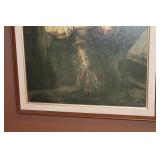 Rembrandt Van Rijn "A Girl with A Broom" Print