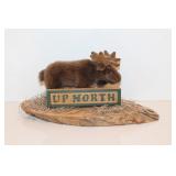 "Up North" Moose Sign