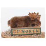 "Up North" Moose Sign