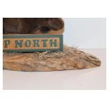 "Up North" Moose Sign