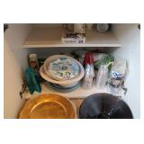 Chargers, Glass Bowl & Paper Goods