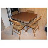 Folding Table And Chairs Set