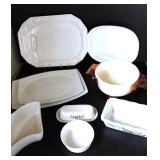 White Ceramic Bakeware & Serveware