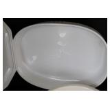 White Ceramic Bakeware & Serveware