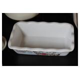 White Ceramic Bakeware & Serveware