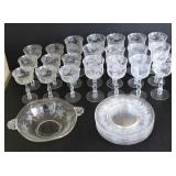 Fostoria Willowmere Glassware Set