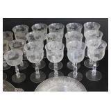 Fostoria Willowmere Glassware Set