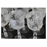 Fostoria Willowmere Glassware Set