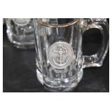 Glass Beer Mugs, Duck Tumblers & Coasters