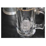 Glass Beer Mugs, Duck Tumblers & Coasters