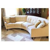Rowe Curved Sectional Sofa