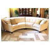 Rowe Curved Sectional Sofa