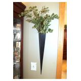 Wall Vase & Greenery