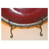 Decorative Platter & Plant