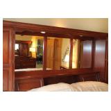 Amish Oak King Storage Bed