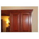 Amish Oak King Storage Bed