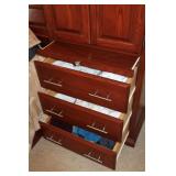 Amish Oak King Storage Bed