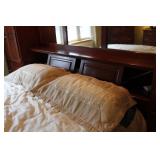 Amish Oak King Storage Bed