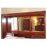 Amish Oak King Storage Bed