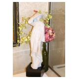 Classical Statue & Floral