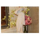 Classical Statue & Floral