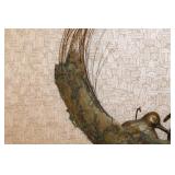 Mother and Baby Bird Nest Wall Decor