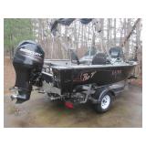 2001 Lund Boat on a Karavan Trailer, Ready To Hit The Water!