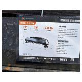 Unused 2026 Skid Steer Tiller attachment by Wolverine TL-12-72W