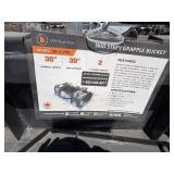 Unused 2026 Skid Steer Grapple Bucket Attachment GB-11-72W