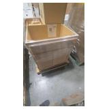 3 unfinished cabinets