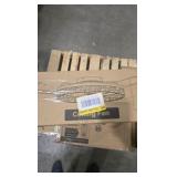 20 in. Smart Indoor Fresh White Crystal Flush Mount Color Changing LED Ceiling Fan with Light Kit and Remote App Control