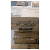 (2) HINNIXY 20 in. Smart Indoor Fresh White Crystal Flush Mount Color Changing LED Ceiling Fan with Light Kit and Remote App Control