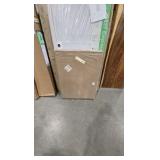 SOCBAZZAR 36 in. W. x 84 in. Full-lite Tempered Clear Glass Black Metal Frame Interior Sliding Barn Door with Hardware kit