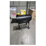 Nexgrill Oakford Outpost 29-Offset Smoker Charcoal Grill in Black