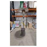 Nexgrill Sundara 48,000 BTU Bronze Propane Standing Patio Heater with Wheels