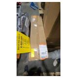 Home Decorators Collection Evelyn 37.5 in. 4-Light Brushed Nickel Industrial Vanity with Clear Glass Shades