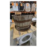 1/2 of whisky barrel