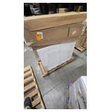 pallet of white cabinets